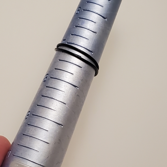 Black wire bead ring - Picture 4 of 5